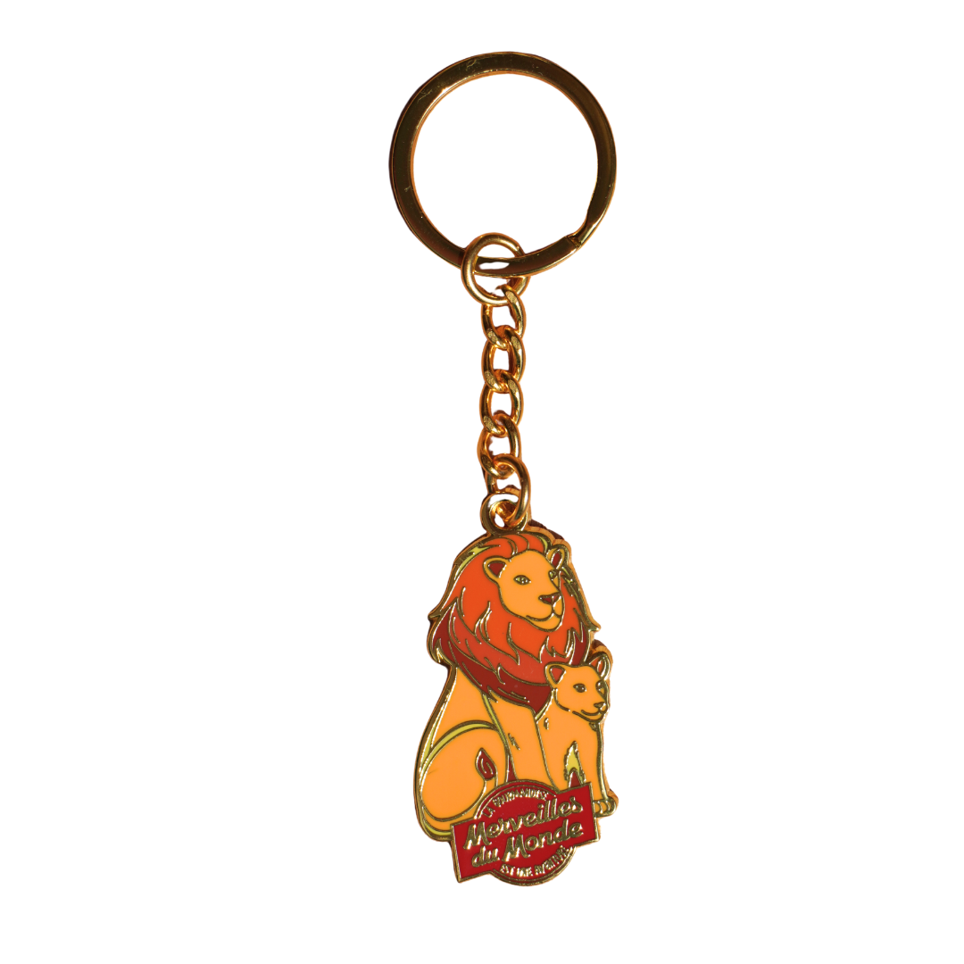 
                  
                    Porte-clé collector Lion Merveilles du Monde
                  
                