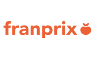 Logo de Franprix, enseigne où acheter du chocolat Merveilles du Monde