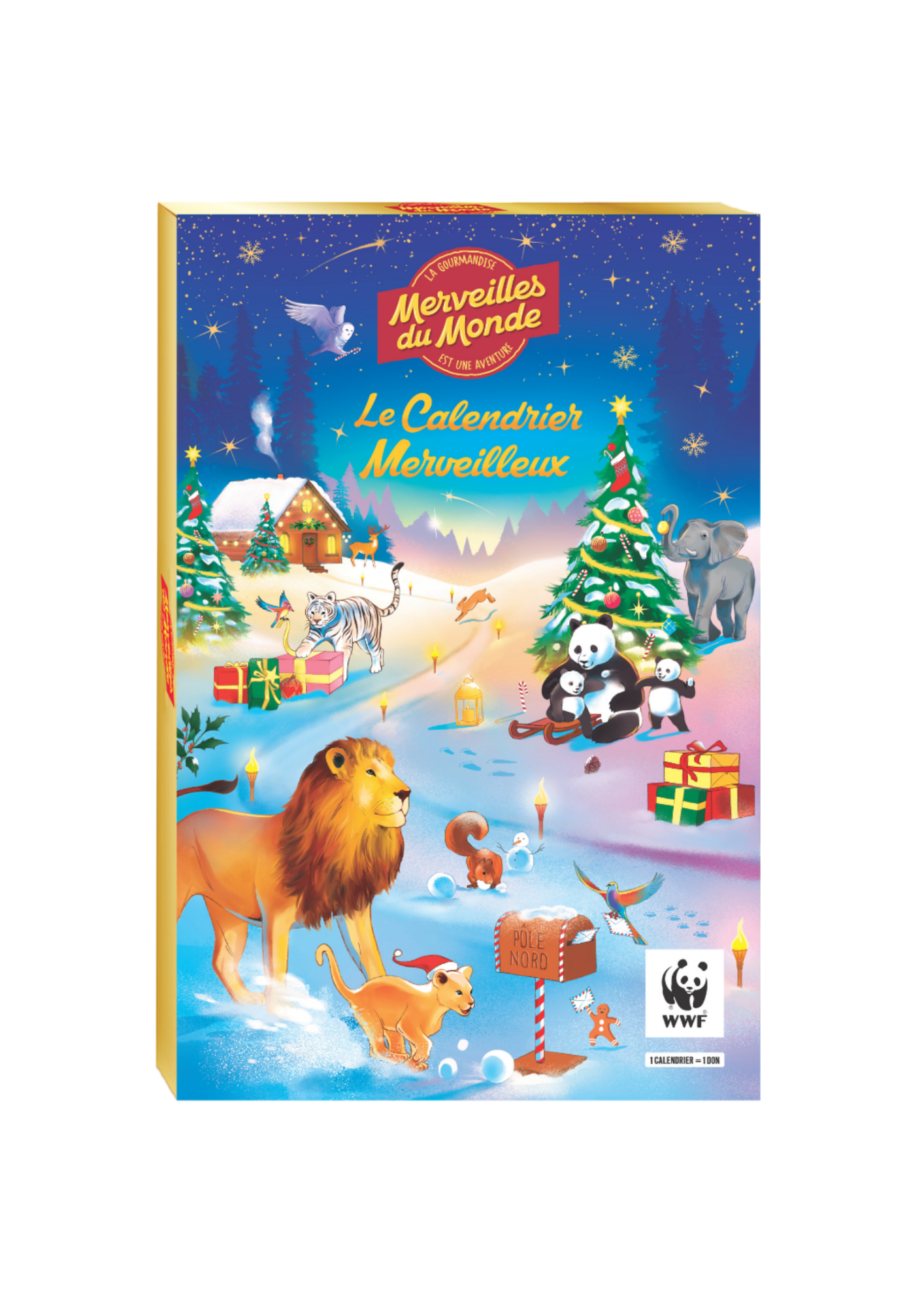 Découvrez le Calendrier de l’Avent Merveilleux de Merveilles du Monde. 24 cases gourmandes et chocolatées pour patienter jusqu’à Noël.
