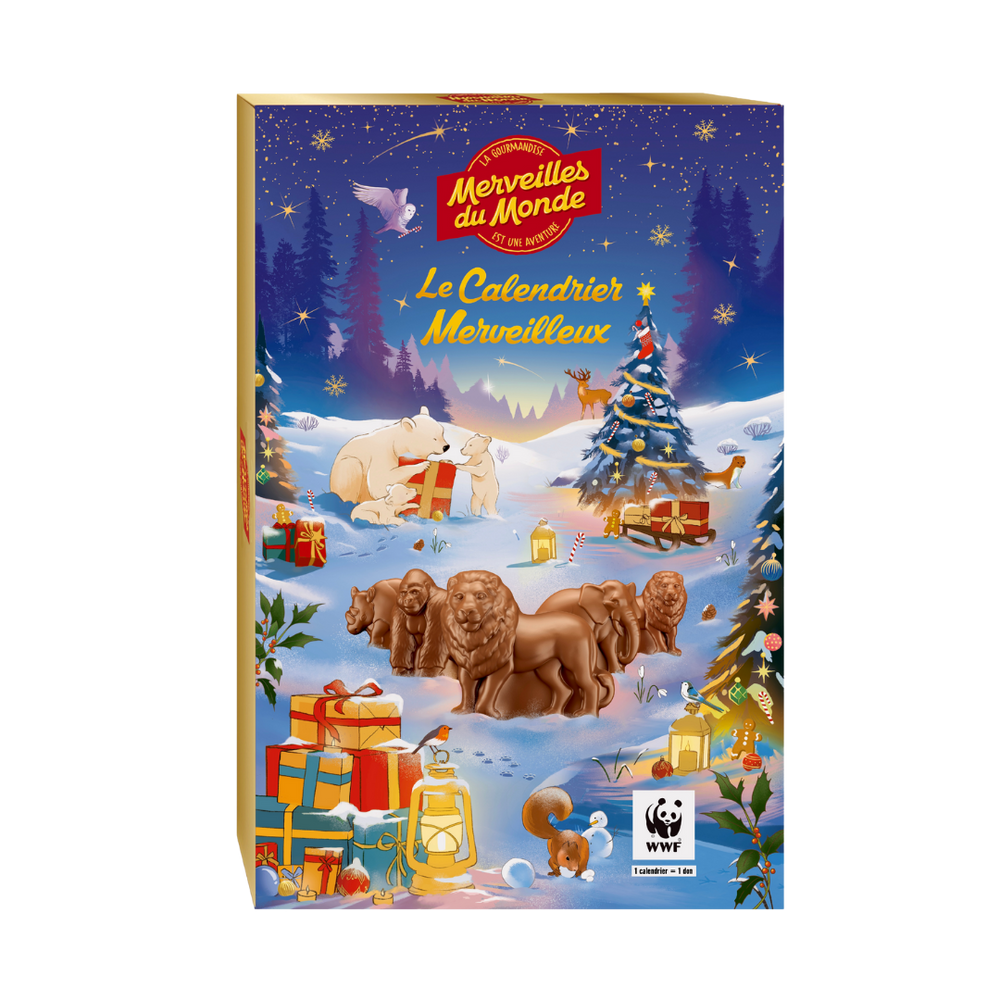 Calendrier de l'avent Merveilles du Monde