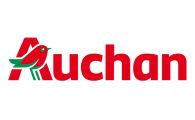 Logo Auchan, enseigne où acheter du chocolat Merveilles du Monde