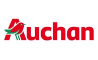 Logo Auchan, enseigne où acheter du chocolat Merveilles du Monde