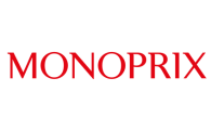 Logo de Monoprix, enseigne où acheter du chocolat Merveilles du Monde