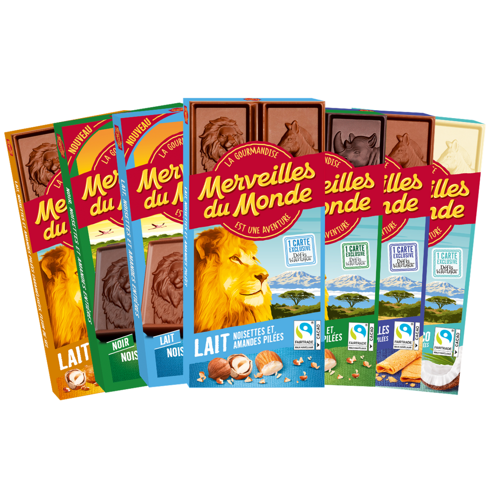 Lot de tablettes personnalisées Merveilles du Monde — free download