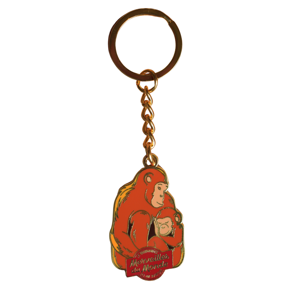 Porte-clé collector Orang-Outan Merveilles du Monde