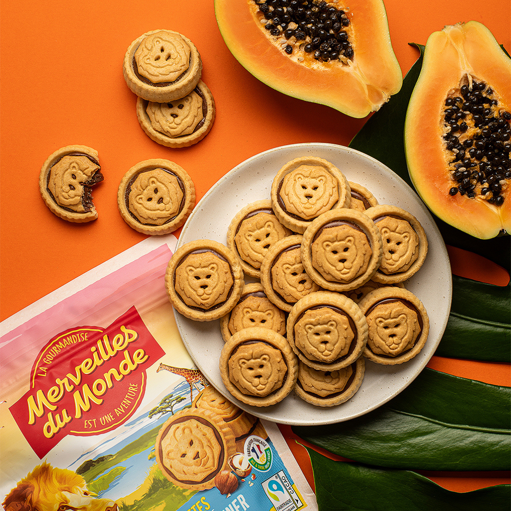 
                  
                    De délicieuses tartelettes croustillantes fourrées à la pâte à tartiner Merveilles du Monde
                  
                