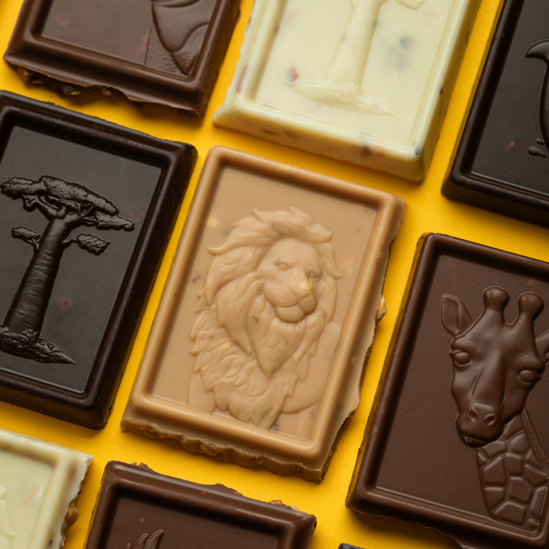 
                  
                    Tablette chocolat Blanc, noix de coco, noisettes et amandes pilées
                  
                
