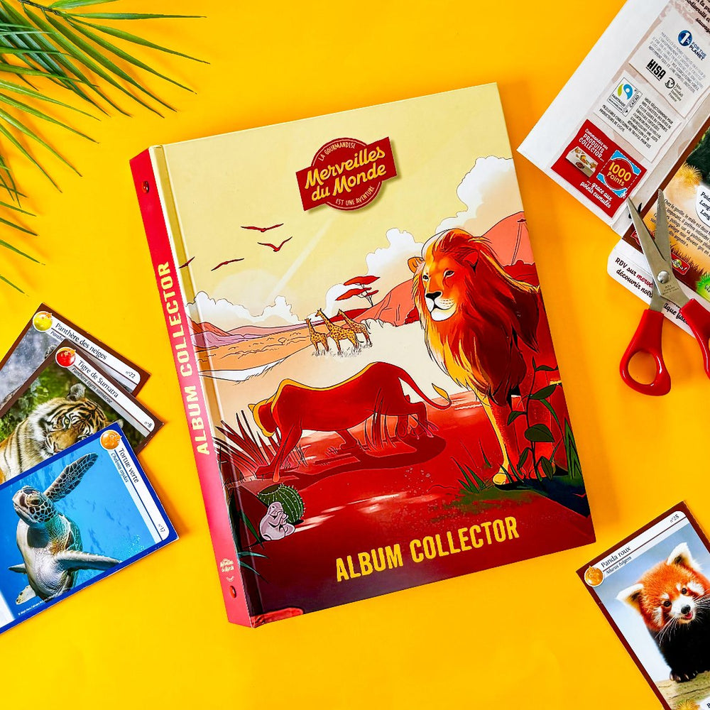 Album collector Merveilles du Monde