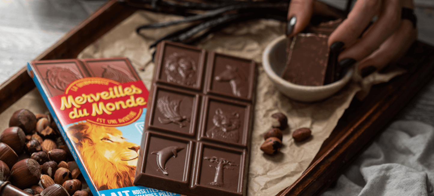 Le chocolat Merveilles du Monde par Nath-Didile - Les petits