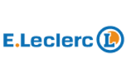 Logo de Leclerc, enseigne où acheter du chocolat Merveilles du Monde